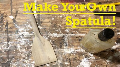 How to Make a Spatula .